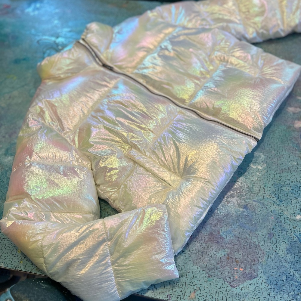 Iridescent Cloud Puffer Jacket - image 8